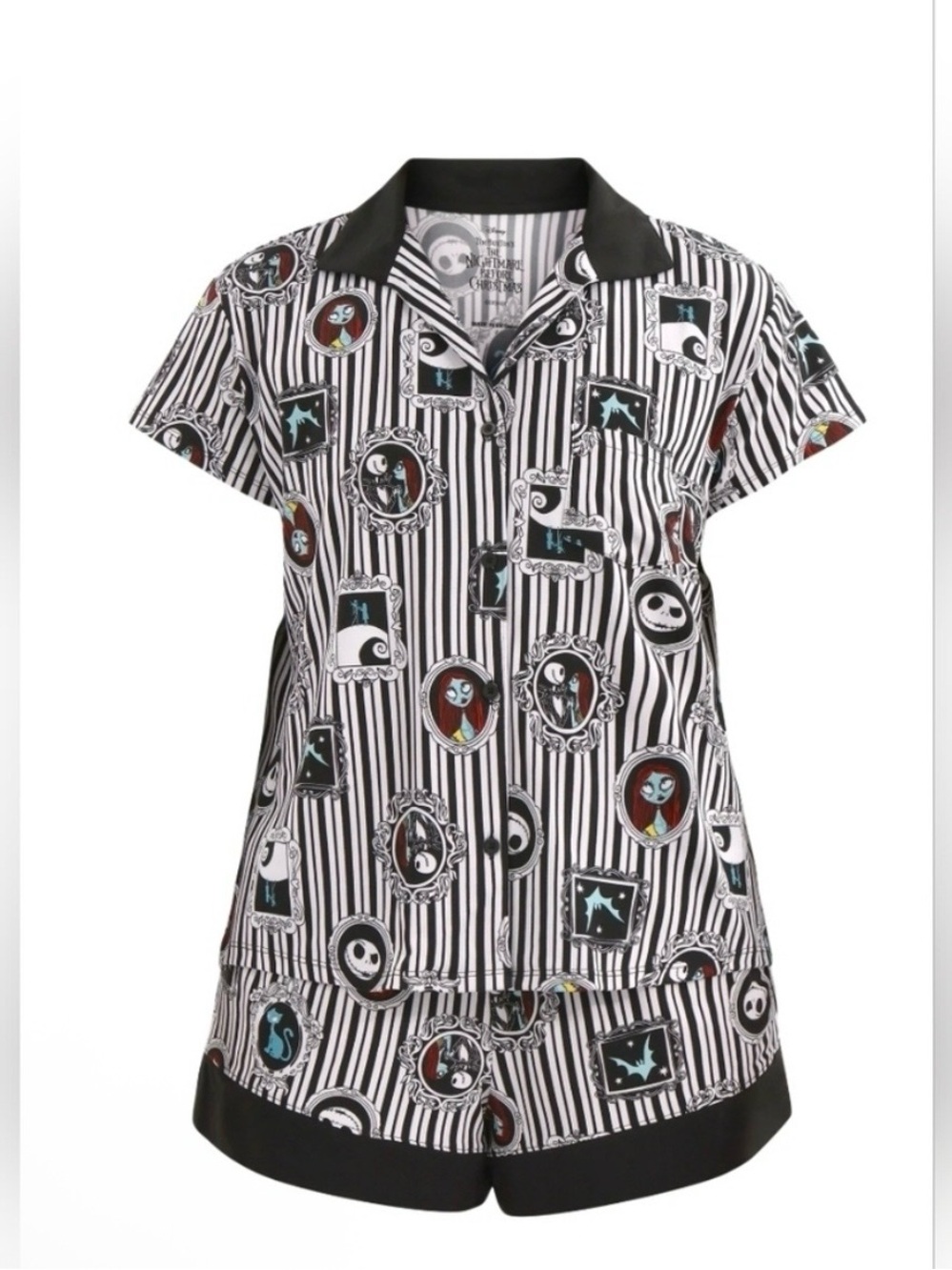 Disney Nightmarish Before Christmas Pajama Short Set - Jack & Sally -Size L